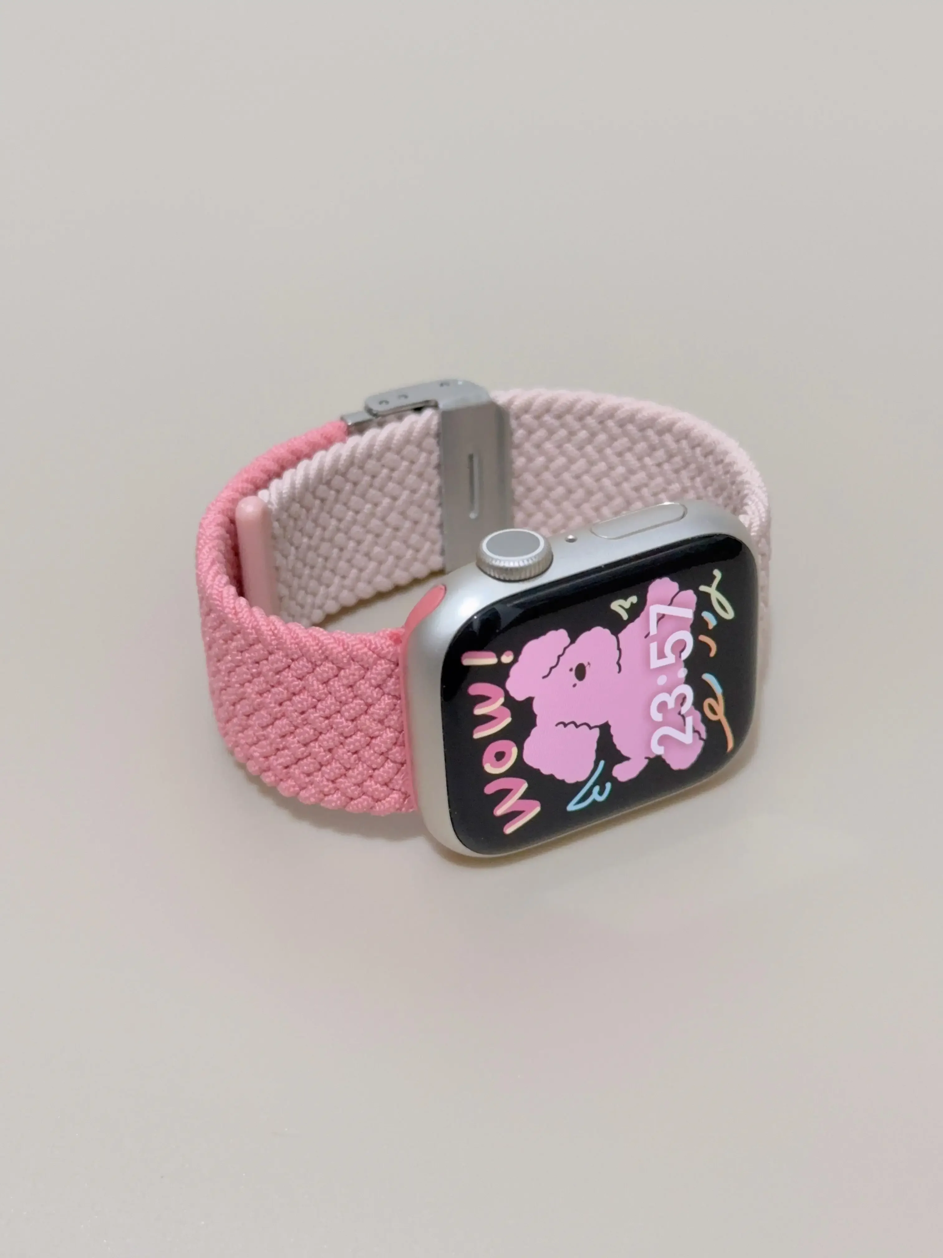 New Elastic Nylon Strap Suitable for Apple Watch Women's Strap 10/9/8/7/6/5/4/3/2 SE 38mm 40mm 41mm 42mm 44mm 45mm 46mm 49mm