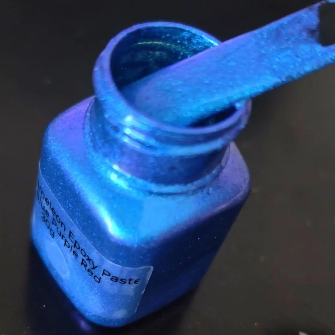 30g Blue Red Purple  Chameleon Paste Epoxy Resin Dye 50g Single Color for Jewelry and Resin Ornaments