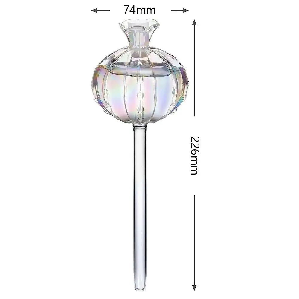 الصبار الصبار الذاتي سقي زارع التلقائي لطيف التلقائي سقي النباتات لمبات الزجاج وعاء مياه النبات مصابيح زجاجية داخلي #6