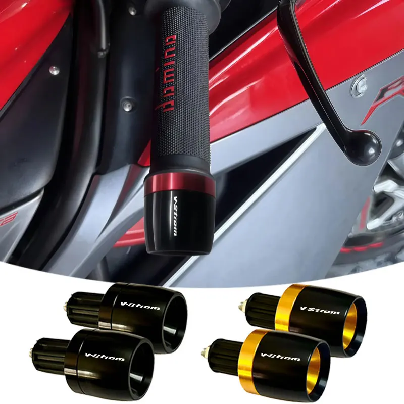 

For Suzuki VSTROM DL650 V-STROM DL 650 2004 - 2011 Motorcycle Handle Bar Ends Plug Grips Handlebar Plug Caps