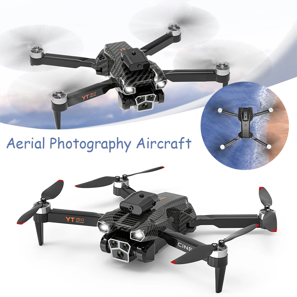 

3 Lens Optical Flows Positioning Aerial Camera One Key Take Off/Landing Quadcopters For Beginner Professional