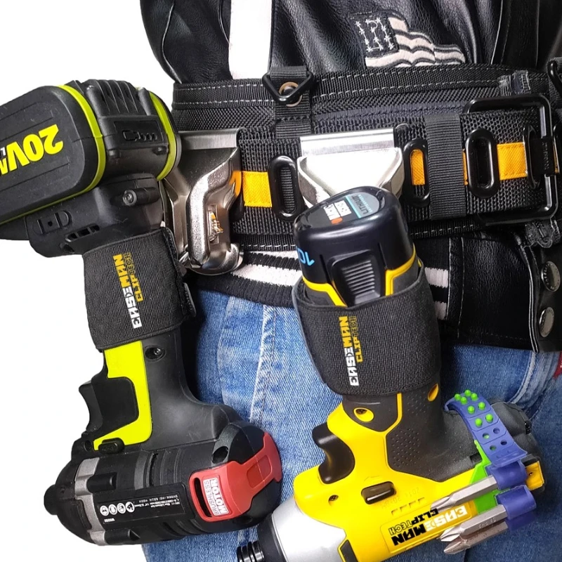 Imagem -05 - Bolsas de Broca Elétrica para Eletricista Peças Completas de Ferramentas Portáteis Armazenamento Rápido Combinação up Belt Hooks Decoração