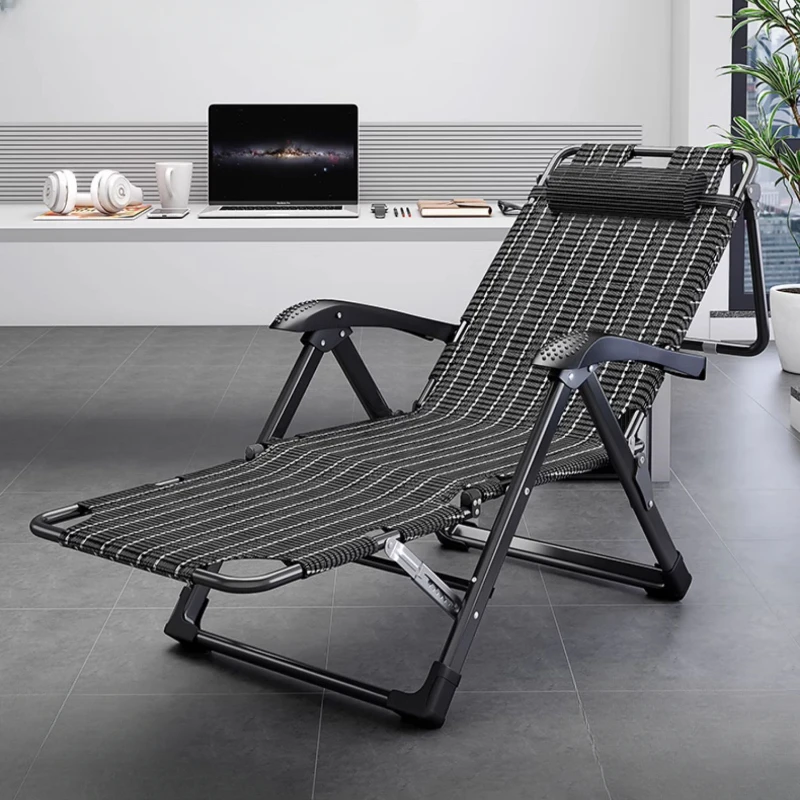 Terrace Single Relax Nordic Lounge Chair Arm Folding Office Lounge Chair Outdoor Sillon Reclinables Home Furniture YQ50LC