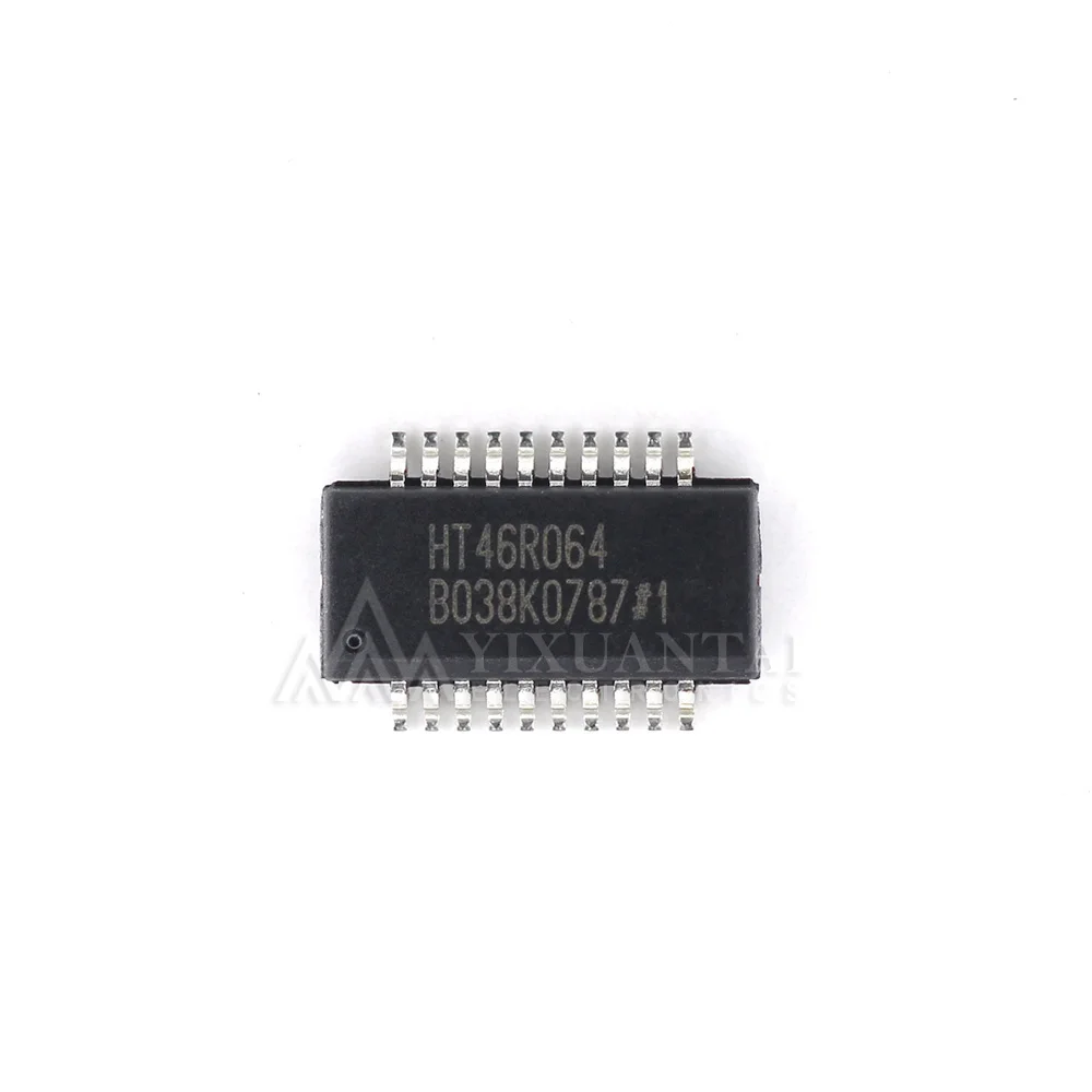 10PCS/LOT NEW Original HT46R064B  Marking HT46R064B MICROCONTROLLER, 8-BIT, UVPROM, 12MHZ, CMOS, PDSO16 (Also Known As: HT46R064