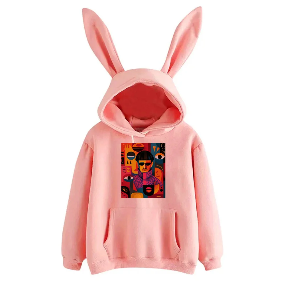 Oliver Tree womens hoodies anime sweatshirt y2k 2000s sudadera mujer long sleeve Casual Sport Coat