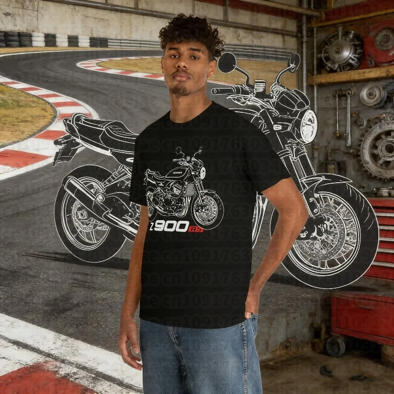 

Летняя быстросохнущая дышащая футболка Kawasaki из 100% хлопка с принтом, тонкая, для мужчин и женщин, для мотоциклистов, комфортная