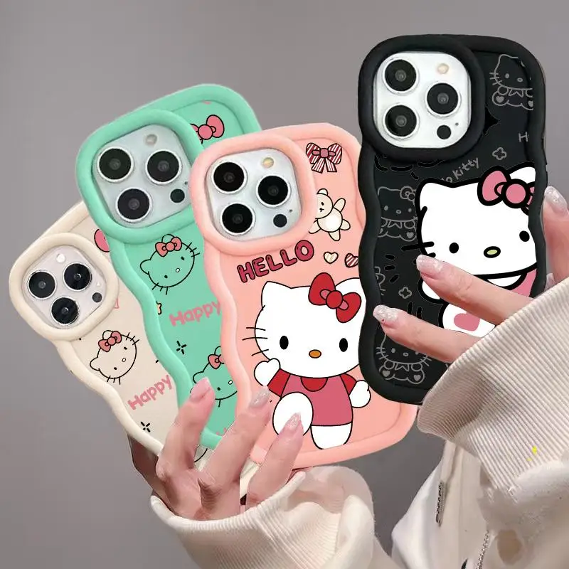 Sanrio Hello Kitty Case For Honor X6 X8 4G 5G X9A X8A X7A huawei Y9 Prime 2019 Y7 PRO 2018 NOVA Y70 3i 7i P40Lite 6SE cover Cute