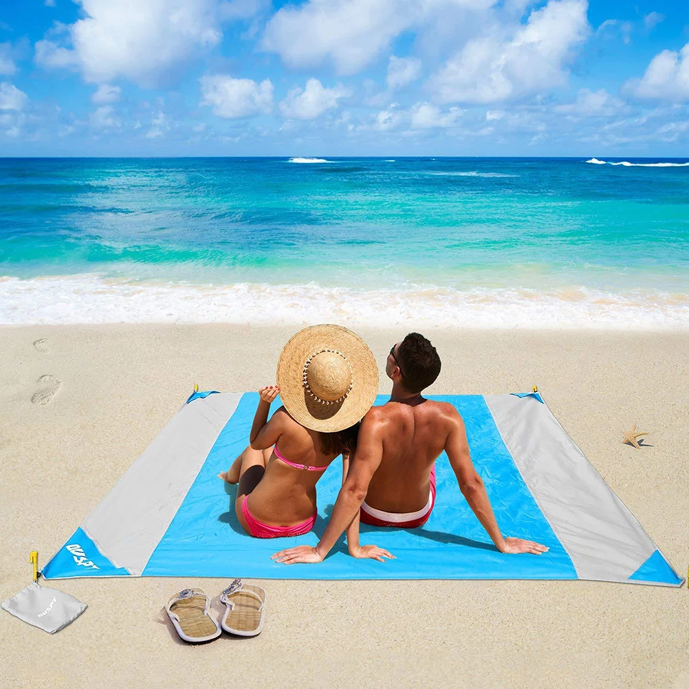 

Portable Outdoor Beach Picnic Cushion Waterproof Lightweight Foldable Camping Rug Seat Blanket Grass Picnic Rug Mat
