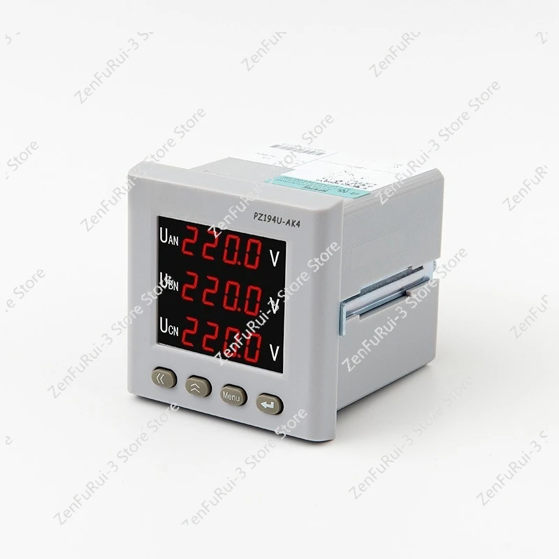 PZ194U-AK4 Three-phase AC Voltage Meter Intelligent Digital Display Meter Electrical Multi-function Smart Meter