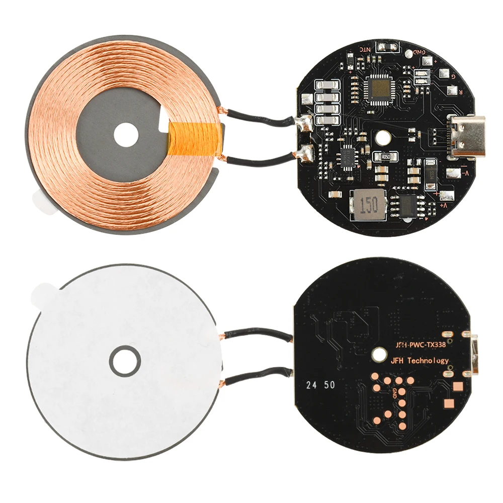 20W Hochleistungs-Auto-Wireless-Lademodul 12/24V Handy-Akku Auto-Modifikation Wireless-Lade-Motherboard PCBA – Detail 7