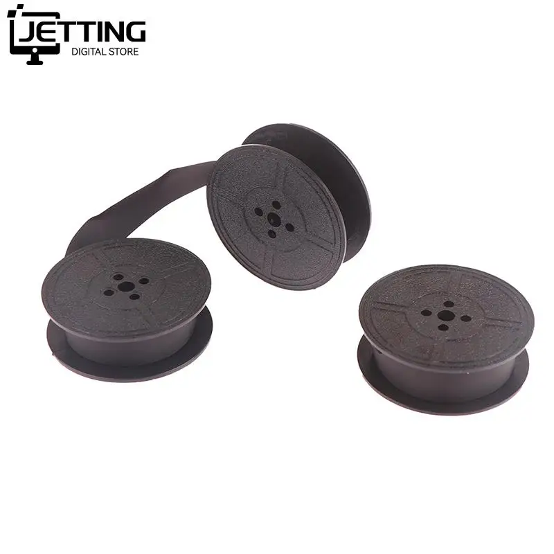 1pc Typewriter Ribbon Twin Spool Typewriter Ribbon Black Twin Spool Replacement Pack for Most Typewriter