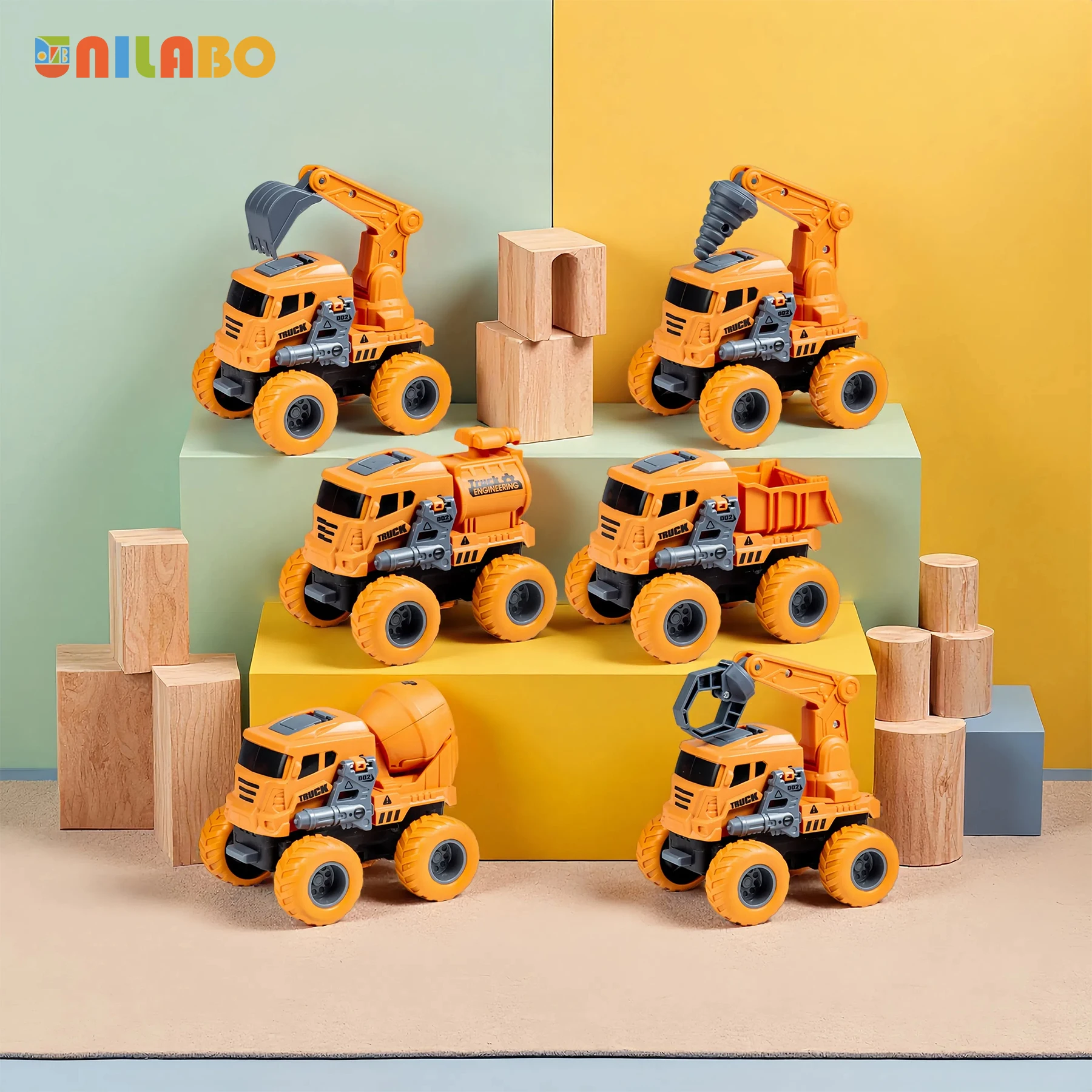 

Трансформируемые игрушки-строители, фрикционные машины с инерционным питанием, модель инженерного робота без батареи, подарок для мальчиков и девочек