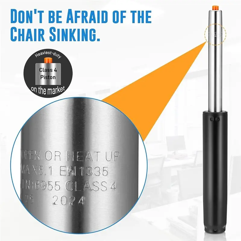 ABRU-Class 4 Anti-Corrosion Pneumatic Support Rod Shock Absorber Piston Hydraulic Lifting Strut Gas Spring