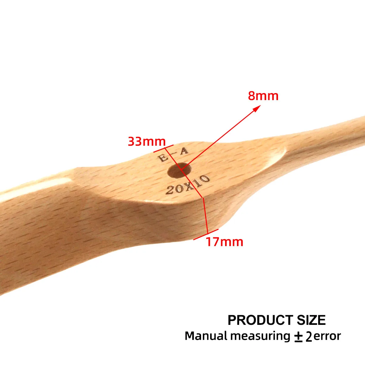 ZYHOBBY 20x10 Beech Wooden RC Propeller Electric Airplane Prop For Fixed Wing RC Aircraft Brushless Motor Parts