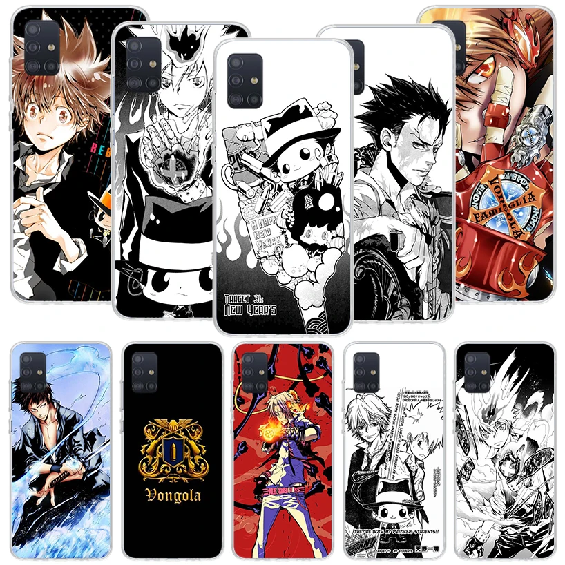 Katekyo Hitman Reborn Phone Case for Samsung Galaxy A50S A51 A70 A71 A41 A31 A21S A11 A40 A30 A20E A10 A6 Plus A8 + A7 A9 Cover