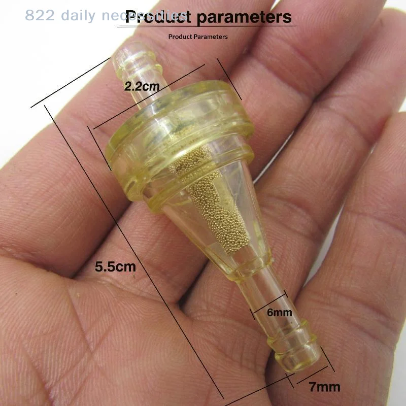 convenientSmall Engine Fuel Filter 1/4 Inch Inline Scratch Resistant for Gas Engine ATV Dirt Bike Off Road Vehicle