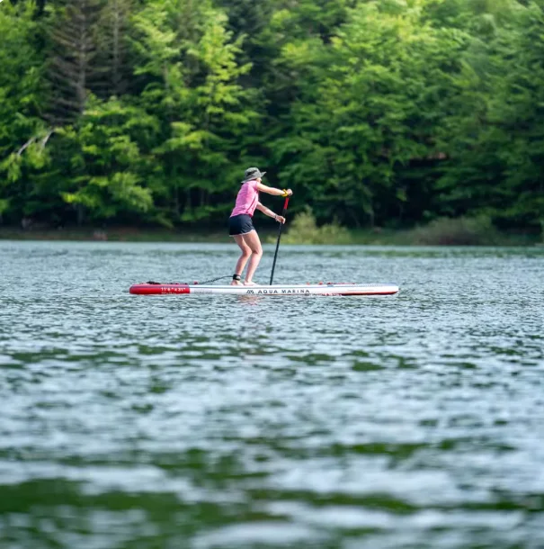 لوح مجداف وقوف قابل للنفخ من Hyper 381 سم غرفة هوائية مزدوجة زورق لوح ركوب الأمواج لجولة الرحلات البحرية وملحقات التجديف