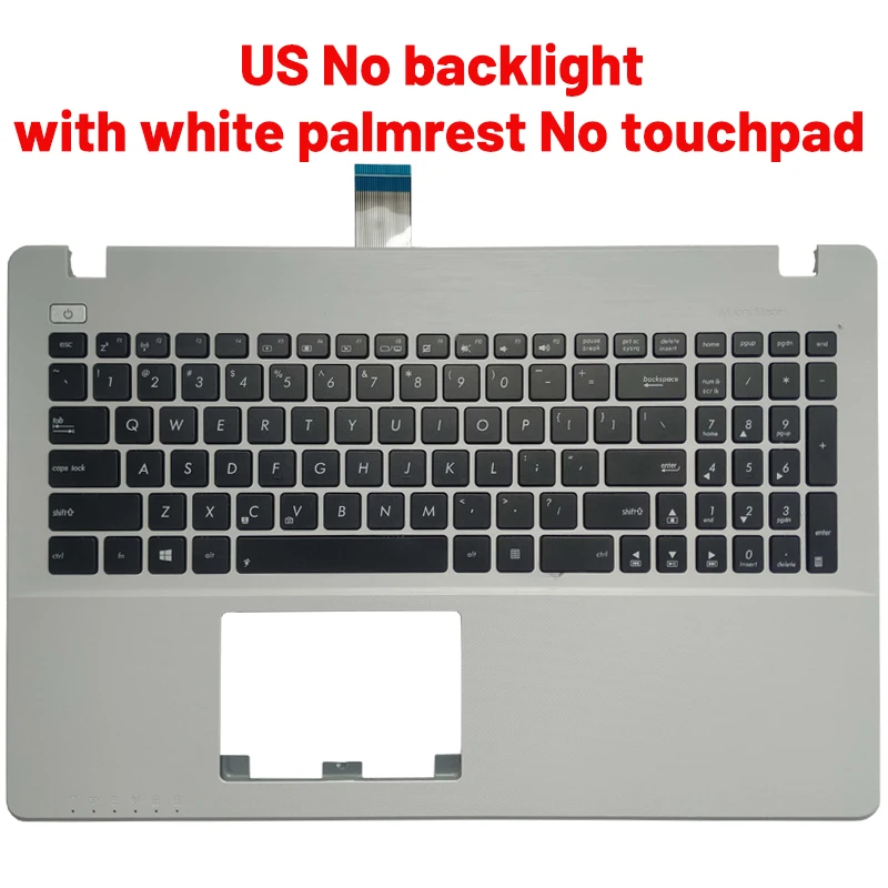 US Laptop Keyboard for ASUS X550JD X550JF X550JK X550JX X550L X550LA X550CA X550CL X550D LX550DP X550EA palmrest  upper