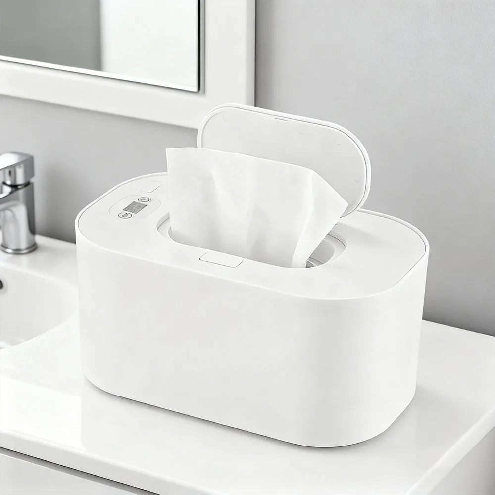 

Napkin Heating Box New Baby Wipe Warmer Heater Wet Towel Dispenser Home/Car Use Mini Wipe Warmer Case Disinfecting Wipes
