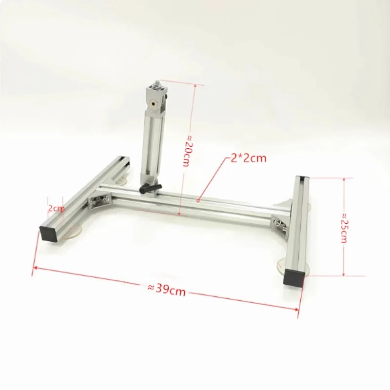 DIY Angle Adjustable Linear Reciprocating Motor Stand Dual Suction Post Small Universal Bracket for Oscillating Tool