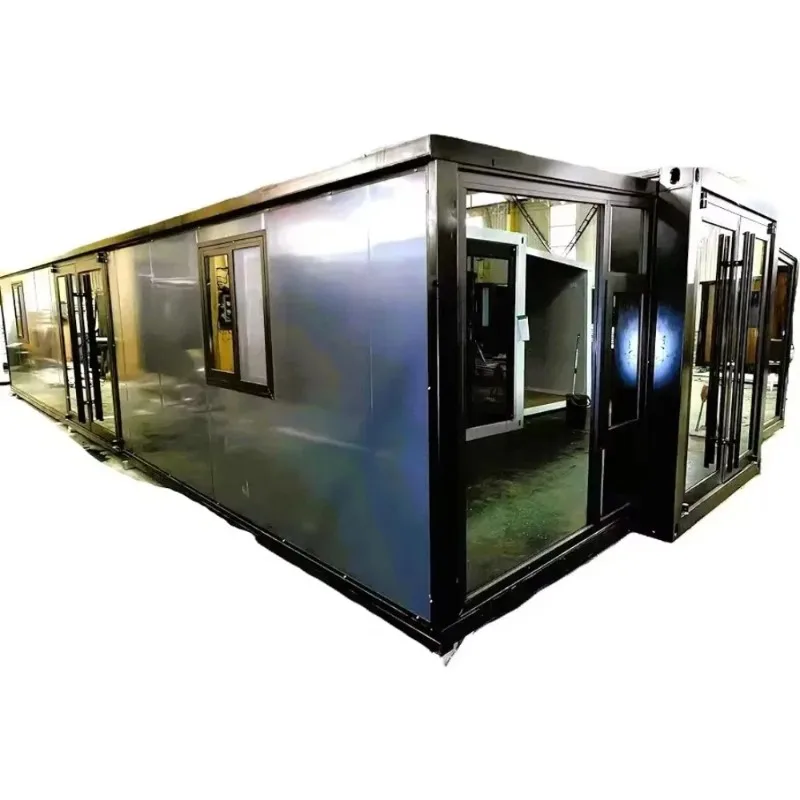 YG Customized Low Cost Prefab House Easy Assembly Steel Structure Home Insulated Sandwich Panel Worker Dormitory Mobile Home Fac