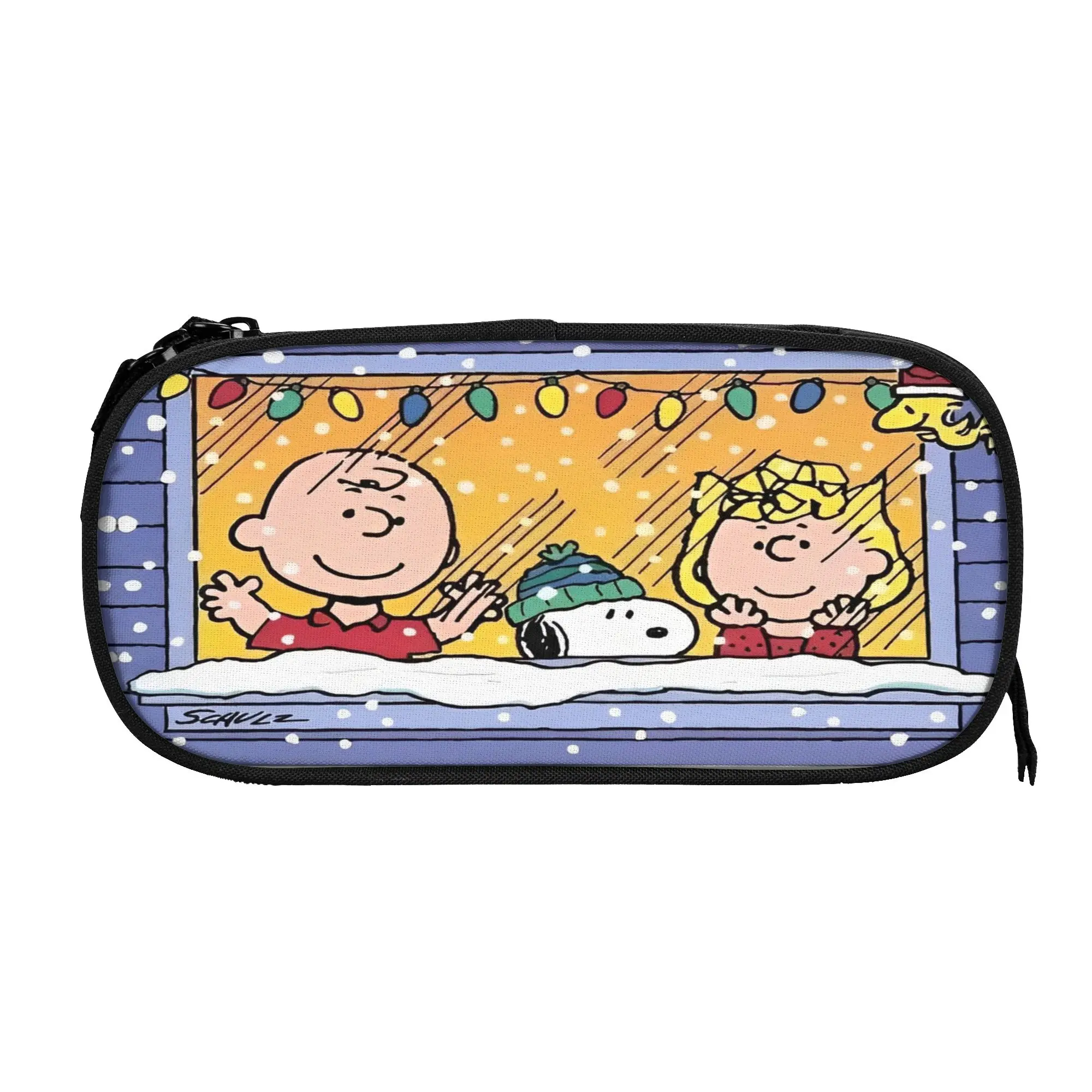 

Snoopys cartoon dog Accessories Pencil Case Large Capacity Office Accessories Pencil Bag Suprise Gift