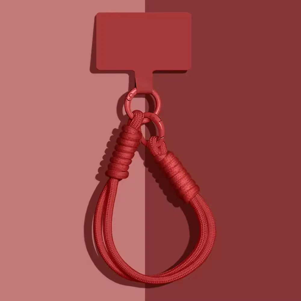 Solid Color Mobile Phone Anti Loss Bracelet Lanyard