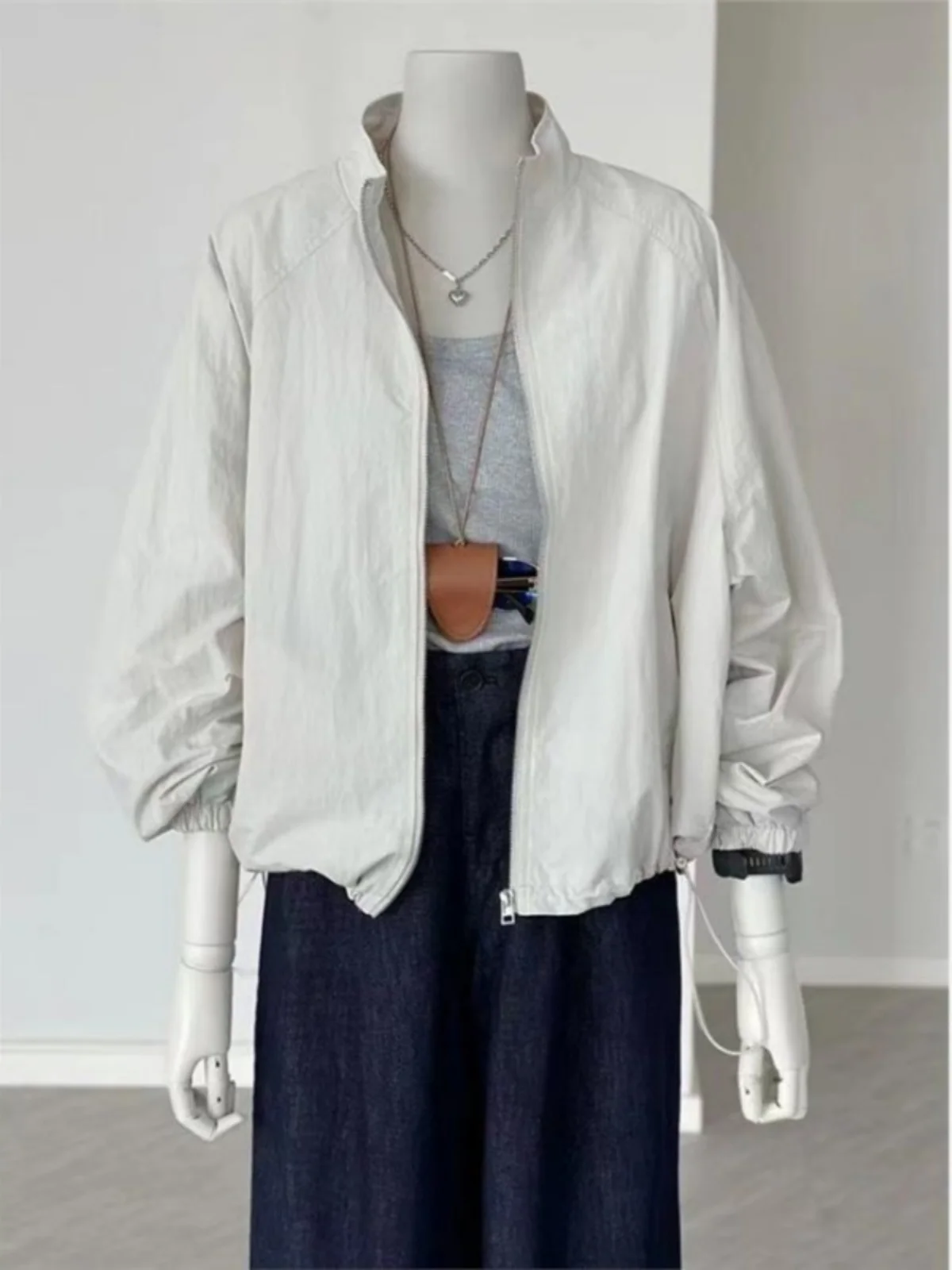 

New 2026 Best Selling Lightweight Outdoor Casual Sports Jaet Women's UV Protection Fce Thin Cardigan Sle Summer Coat