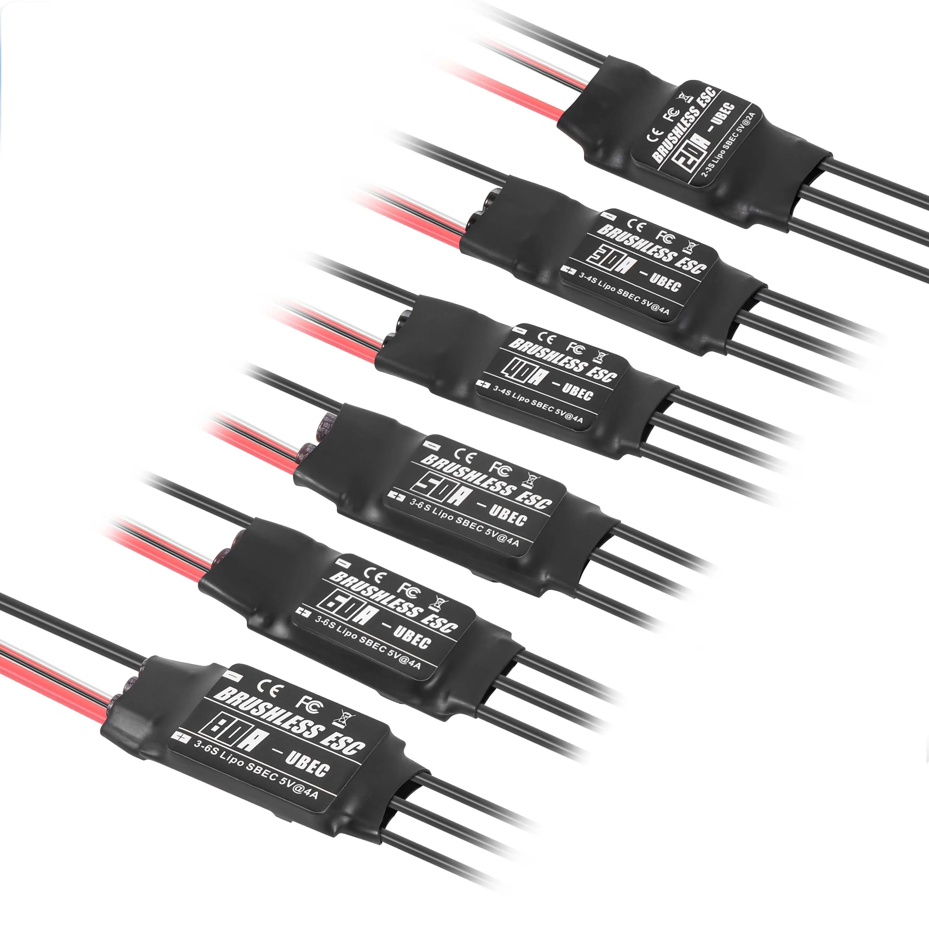 NEEBRC 20A 30A 40A 50A 60A 80A - Hobby Rc Quadcopters & Multirotors のレビューと価格