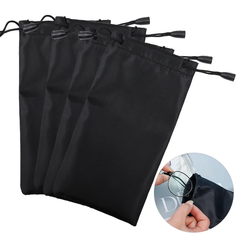 1/20pcs Soft Cloth Waterproof Sunglasses Bag Microfiber Dust Storage Pouch Glasses Carry Bag Portable Eyewear Case Container