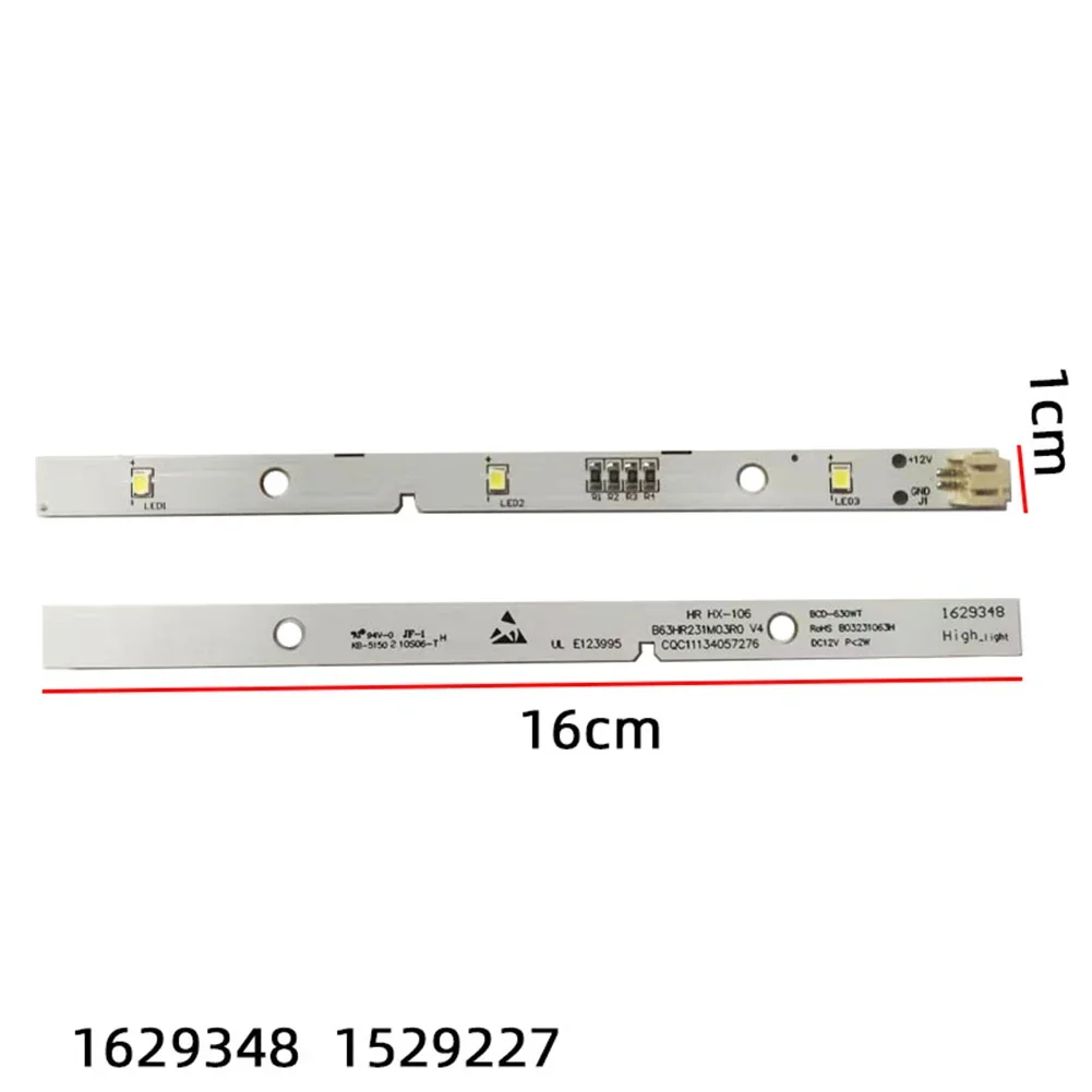 2pcs For Rongsheng For Hisense Refrigerator MDDZ-162A 1629348 Refrigeration Lighting LED Light Strip Refrigerator Accessories