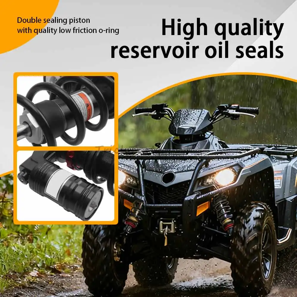 470 مللي متر ATV قابل للتعديل الجبهة تعليق المثبط الهواء امتصاص الصدمات ل Can Am أوتلاندر 650 800R STD XT XT-P 2010-2012 # 706201110 #6