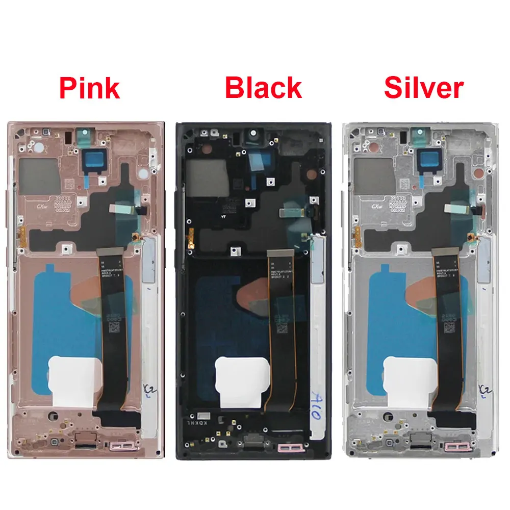 Note 20 Ultra Display Screen Assembly for Samsung Galaxy Note20 Ultra 5G N985F N986B Lcd Display Digital Touch Screen with Frame