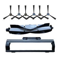 Robot Cleaner Main Roller Side Brush Cover for Ilife V3X/T20/T20s/A20 Robot Vacuum Cleaner Parts Brushes Accessories Replacement