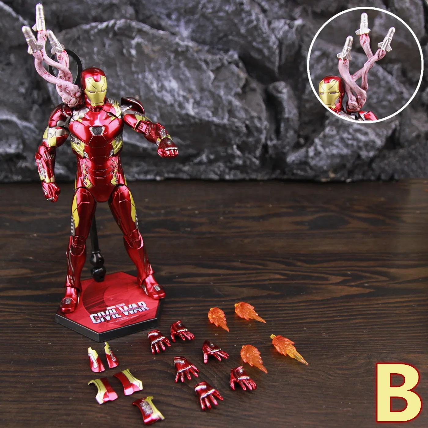 zdtoys アイアンマン　2体セット　Mk45 Mk46 ZD Toys Marvel Iron Man MK46 MK45 MK1 MK2 MK3 MK4 MK5 MK6 MK7 MK33