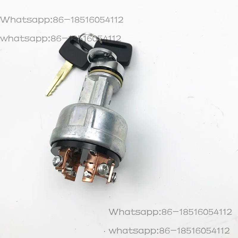Excavator 60/110/120/200/300-5-6-7-8 Start Lock Ignition Switch Electric Door Lock Key