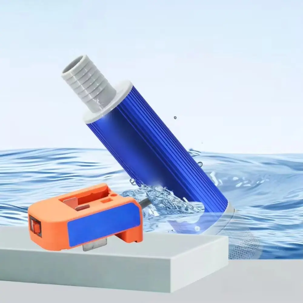 Industrial Lithium Battery Transfer Pump High Flow Rate Self-Priming Cordless Transfer Pump High Capacity 5 Meter Steel Hose