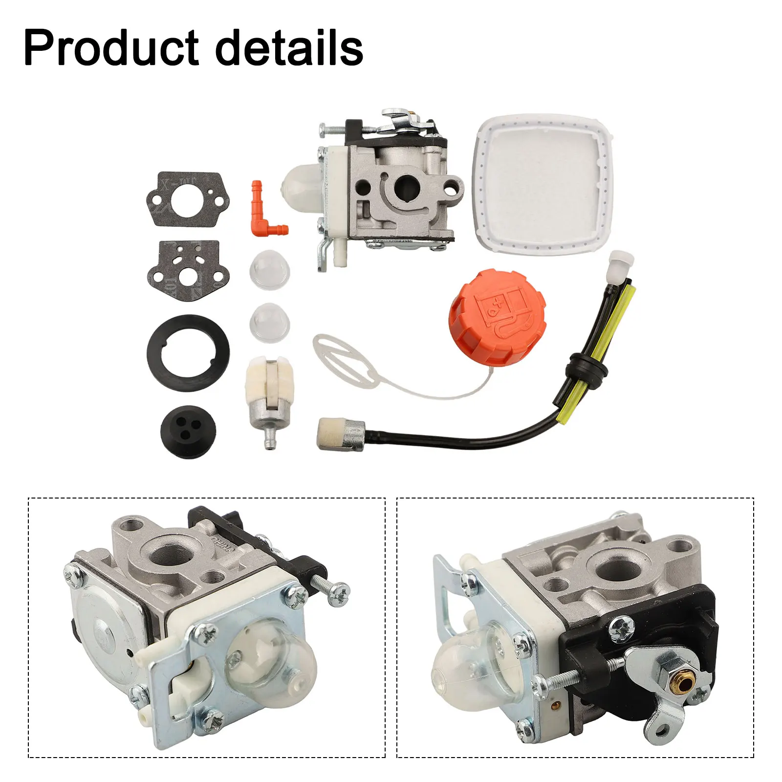 Heavy Duty Carburetor Replacement Designed for For Echo PB 2520 Leaf Blowers Matches Part Numbers including A021000722 and More