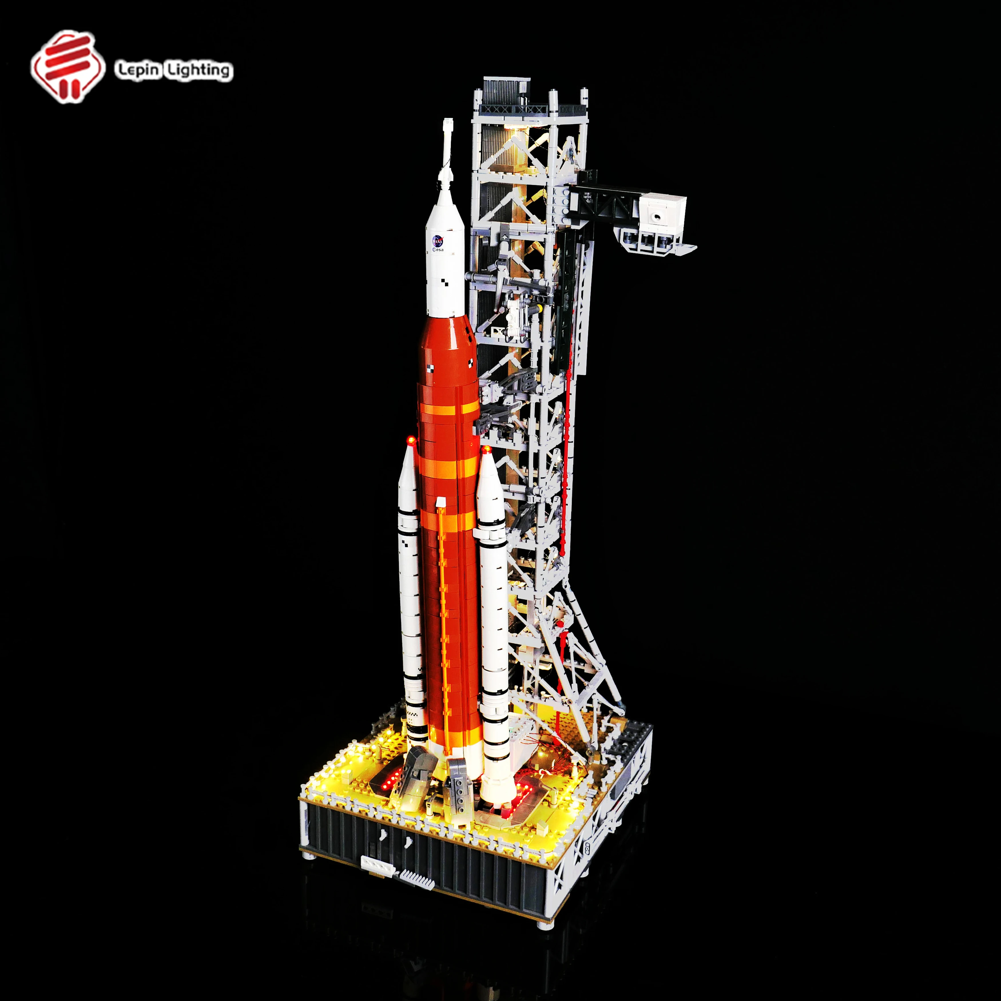 

LED Lighting Kit Compatible with 10341 Heavy Space Launch Rocket Building Blocks Model Decorative Light (Lights Only)