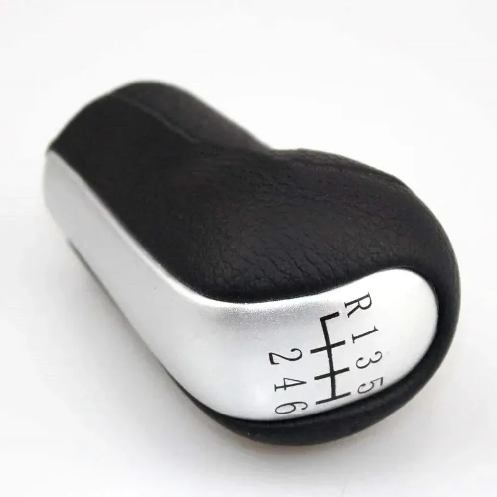 Perilla  palanca  cambios  coche  cuero PU mate cromado para TOYOTA Corolla RAV4 Verso Yaris cabeza bola palanca  camb