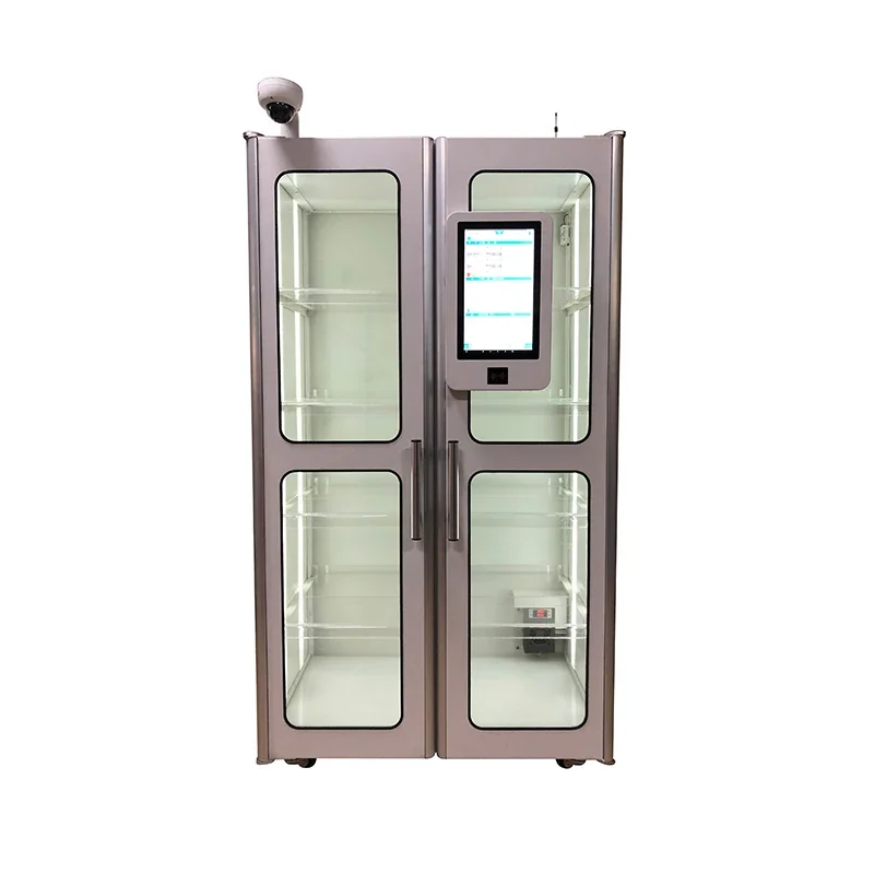 Smart UHF Laboratory Chemical Storage Locker RFID Reagent Medical Cabinet For Consumables And Instrument Management