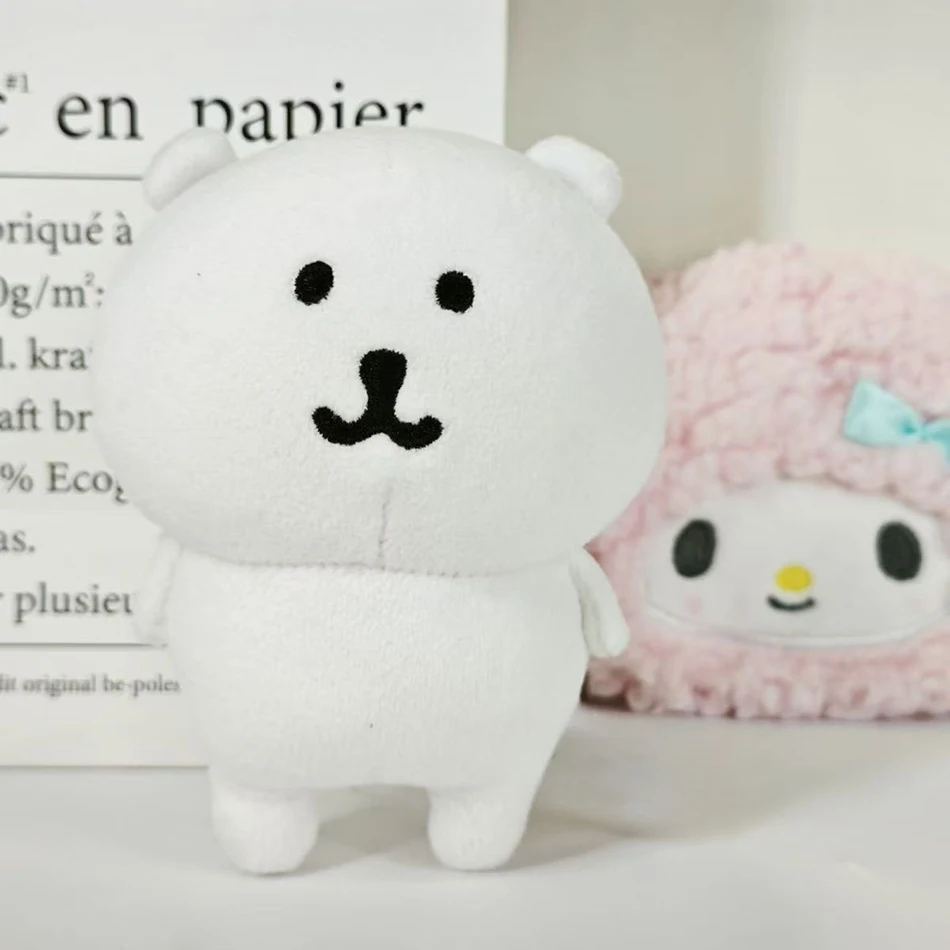 Auto mocking urso chaveiro de pelúcia bonito pendurado ornamento kawaii dos desenhos animados boneca para sacos mochila chaves do carro engraçado ornamento boneca presentes