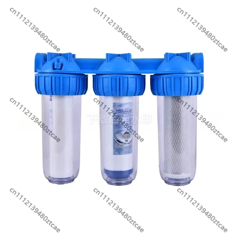 10 Inch 3-Stage Water Purifier Pre-Filter Element Household Kitchen Filter Bottle Replacement Parts
