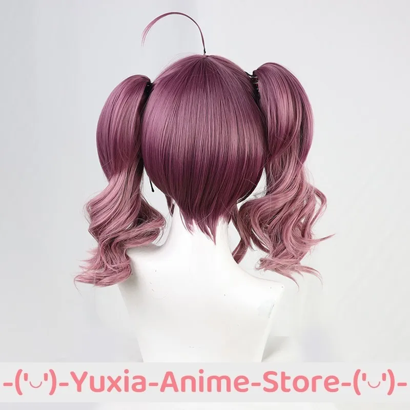 D4DJ Musou شعر مستعار تأثيري أنيمي لعبة لعب الأدوار زي حفلة الدعامة الباروكات الشعر الاصطناعية ألياف مقاومة للحرارة