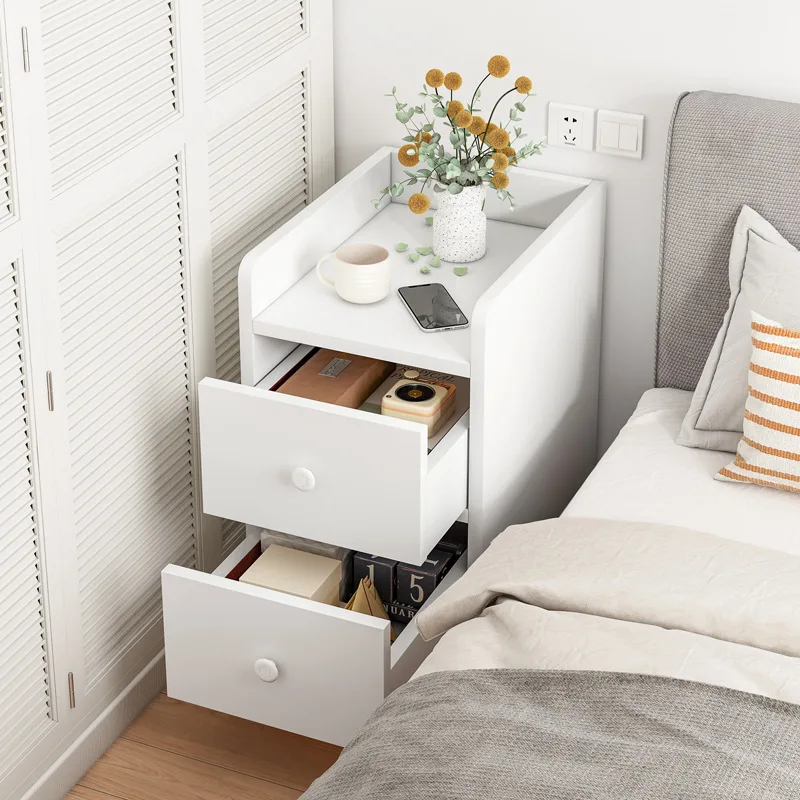 

Super narrow bedside table simple mini small bedside table
