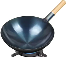 Carbon Steel Wok,12.6