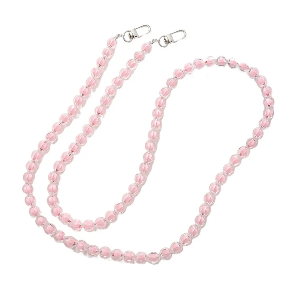 

Anti Loss Candy Color Beaded Crossbody Chain Long-style Universal Mobile Phone Crossbody Strap Sweet Cute Phone Neck Straps
