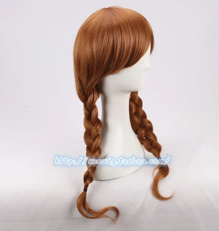 Horribles tresses orange ultraviolettes pour femmes, Halloween, Cosplay, Annabelle, 303