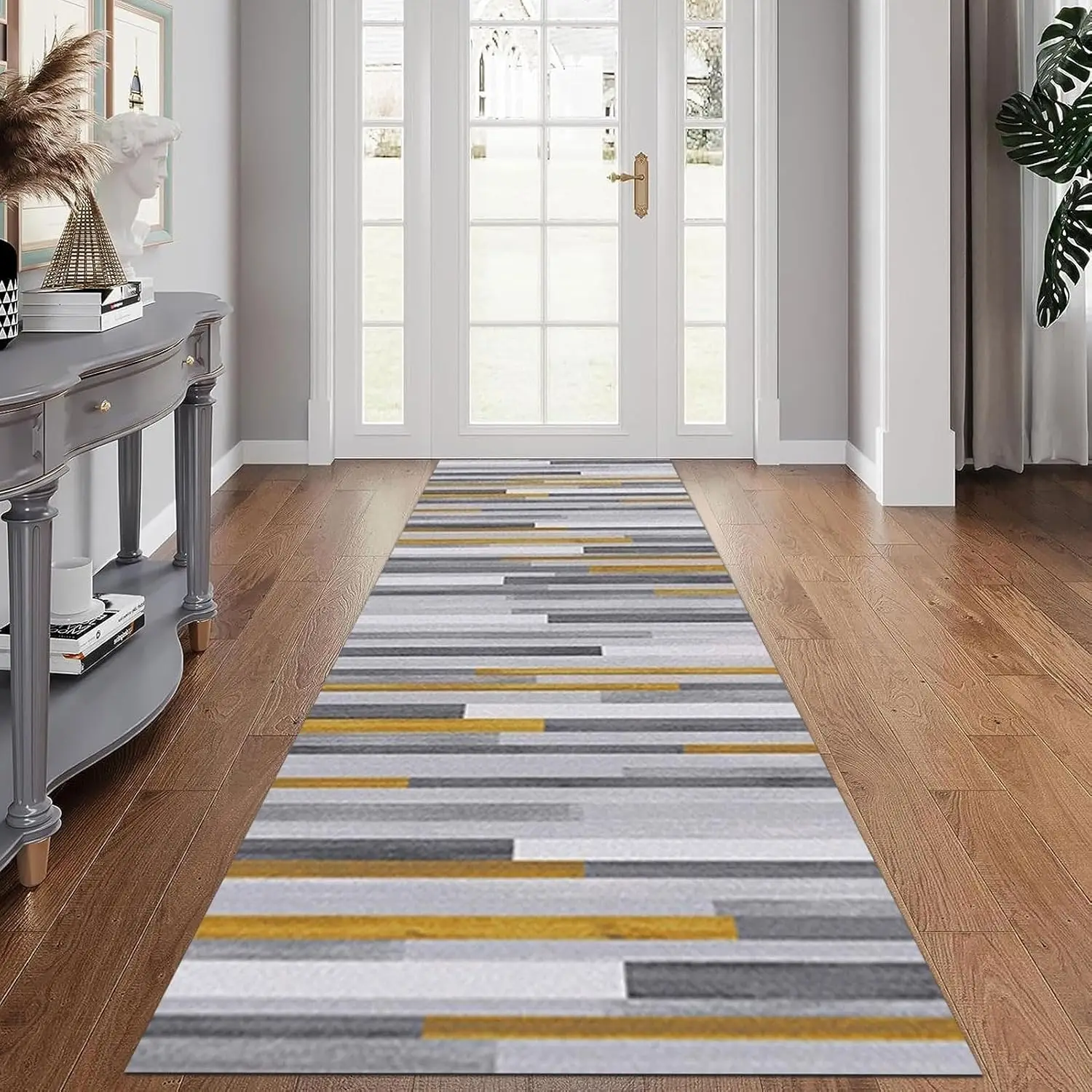 Modern Long Carpet Hallway Runner Rug, 1m 1.5m 2m 2.5m 3m 3.5m 4m 4.5m 5m 6m Extra Long Carpets Runners Hall Stairs Entry Non Sl