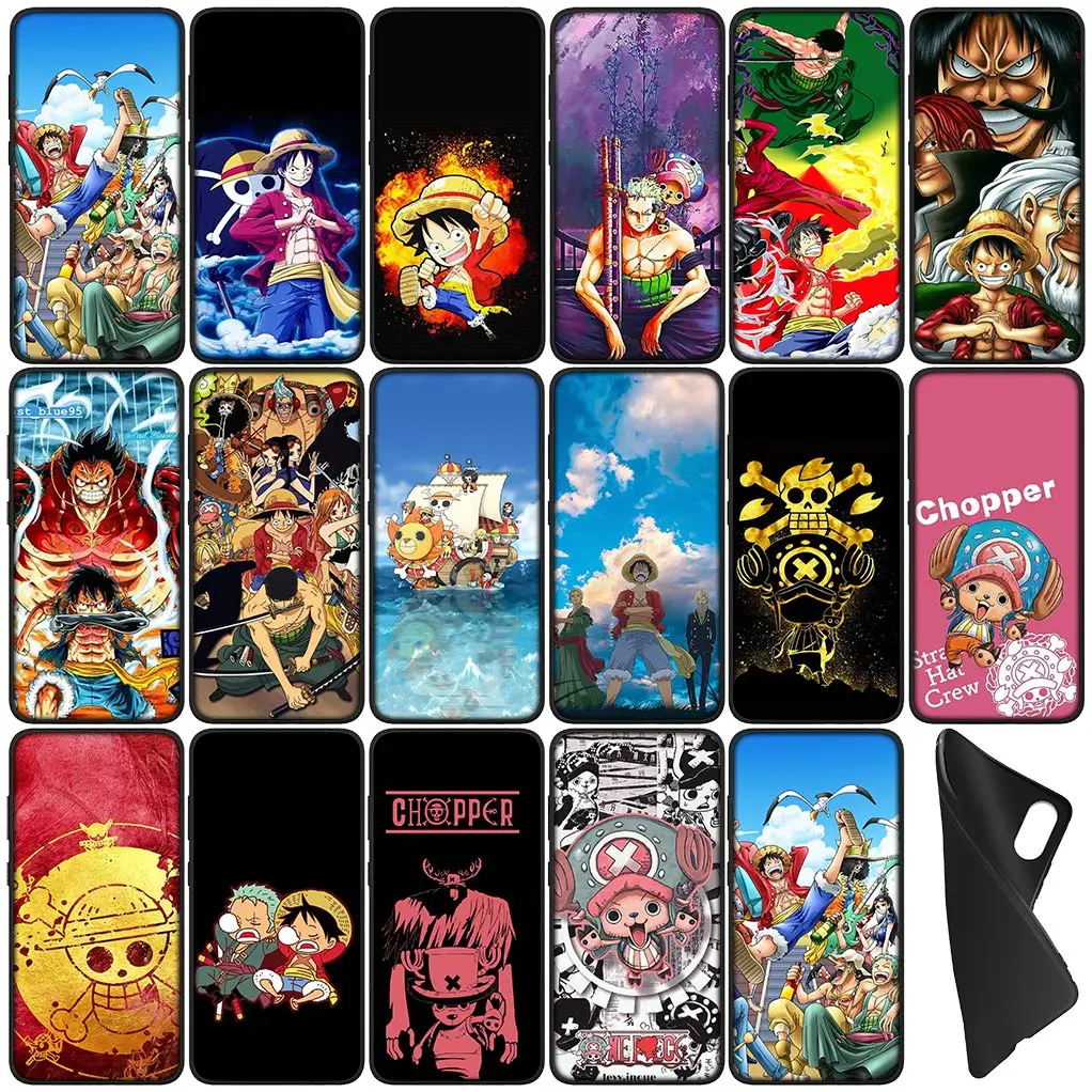 Tony Chopper One Luffys P-Pieces Cover Phone Case for Samsung Galaxy S24 S23 Fe Ultra Plus A05 A55 A35 A24 A25 A15 M55 Coque